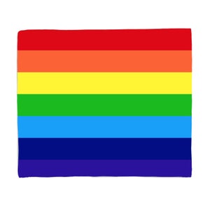 Rainbow Classic Rainbow Fleece Blanket