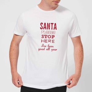 Please santa Men's T-Shirt - White