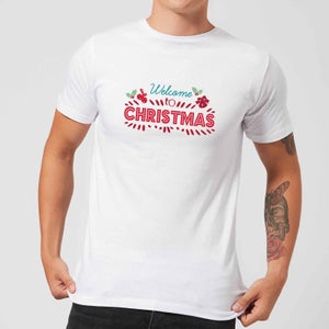 Welcome to Christmas Men's T-Shirt - White