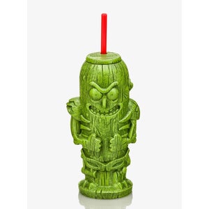 Rick and Morty Pickle Rick Geeki Tikis Plastic Tumbler