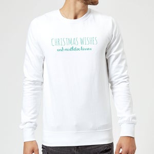 Christmas Wishes Sweatshirt - White
