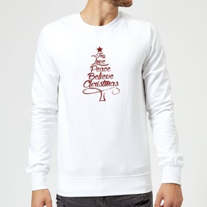 Peace at christmas Sweatshirt - White