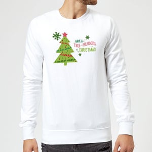 Tree Mendous Sweatshirt - White
