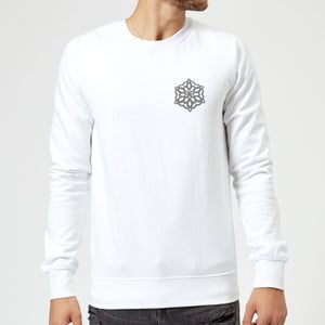 Snow flake Sweatshirt - White