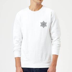 Snowflake Sweatshirt - White