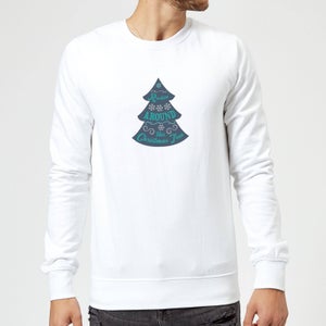 Christmas tree Sweatshirt - White