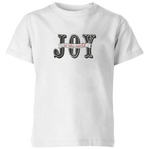 Joy Kids' T-Shirt - White