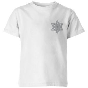 Snowflake Kids' T-Shirt - White