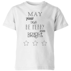 Merry Days Kids' T-Shirt - White