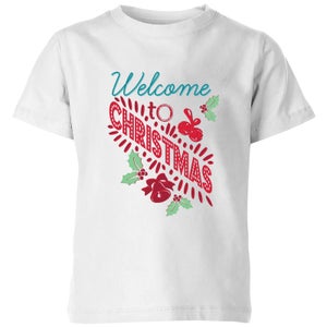 Welcome Kids' T-Shirt - White