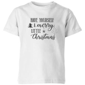 Merry little Christmas Kids' T-Shirt - White