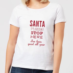 Please santa Women's T-Shirt - White