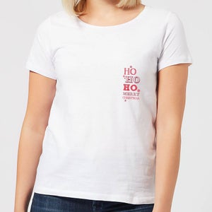 Ho Ho Ho Women's T-Shirt - White