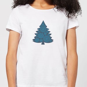 Snowflake tree Women's T-Shirt - White
