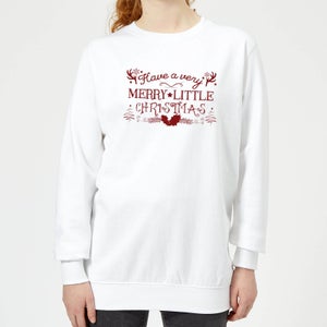 Very Merry Women's Sweatshirt - White