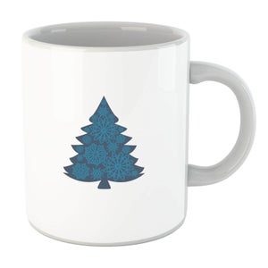 Snowflake tree Mug