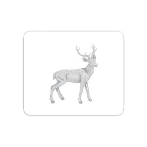 Glitter Stag Mouse Mat