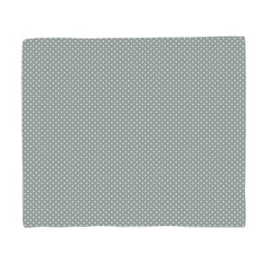 Grey Tree Pattern Fleece Blanket