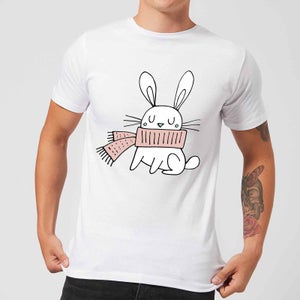 Christmas Rabbit Men's T-Shirt - White