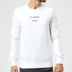 Grumpy Bum Sweatshirt - White