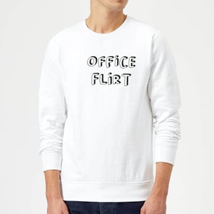 Office Flirt Sweatshirt - White