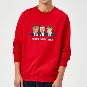 Three 'Wise' Men Sweatshirt - Red