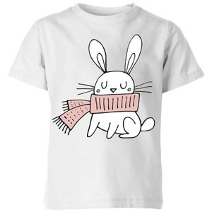 Christmas Rabbit Kids' T-Shirt - White