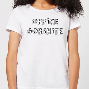 Office Gobshite Women's T-Shirt - White