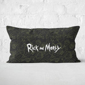 Rick And Morty Rectangular Cushion