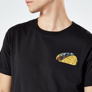 Taco Unisex Embroidered T-Shirt - Black