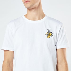 Banana Unisex Embroidered T-Shirt - White