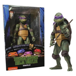 NECA Las tortugas ninja - Figura de 7 pulgadas - Película 1990 Donatello