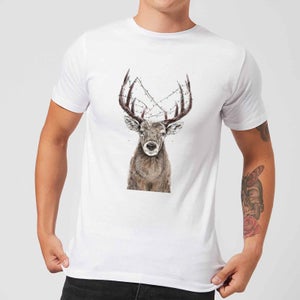 Balazs Solti Xmas Deer Men's T-Shirt - White