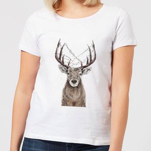 Balazs Solti Xmas Deer Women's T-Shirt - White