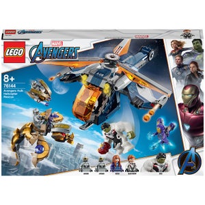 LEGO Marvel Avengers Hulk Helicopter Rescue Set (76144)