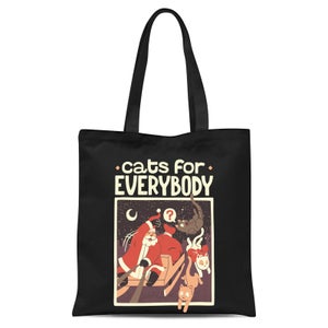 Tobias Fonseca Cats For Everybody Tote Bag - Black
