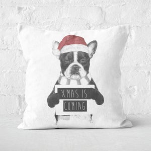 Xmas Is Coming Square Cushion