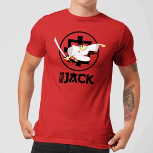 T-Shirt Samurai Jack They Call Me Jack - Rosso - Uomo