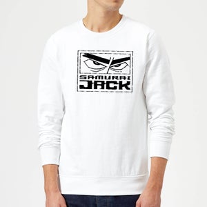 Samurai Jack Stylised Logo Sweatshirt - White