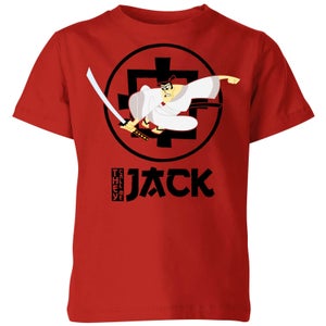 T-Shirt Samurai Jack They Call Me Jack - Rosso - Bambini