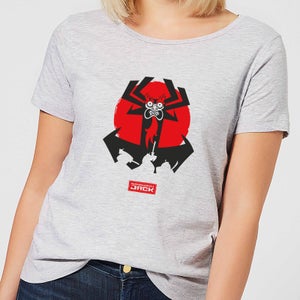 Camiseta Samurai Jack AKU para mujer - Gris