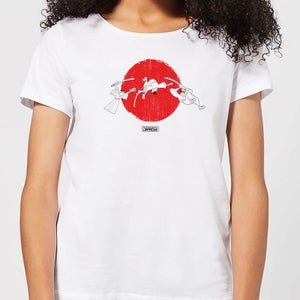 T-Shirt Samurai Jack Sunrise - Bianco - Donna