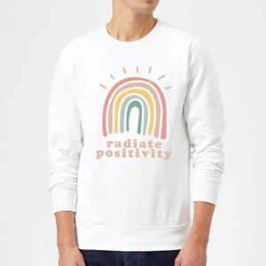 Radiate Positivity Sweatshirt - White