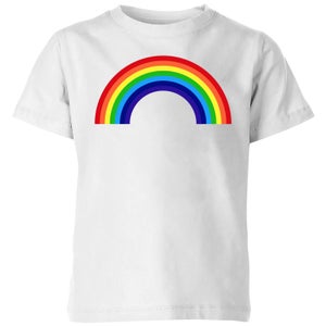 Classic Rainbow Kids' T-Shirt - White