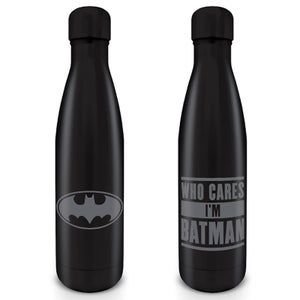 Batman (Who Cares I’m Batman) Bouteille d'eau en métal