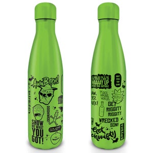 Rick and Morty (Quotes) Metal Drinks Bottle