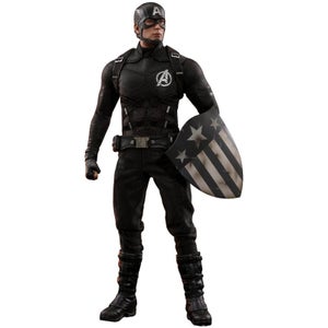 Hot Toys Marvel MMS Action Figure 1/6 Captain America Concept Art 2018 Toy Fair Exclusive 31cm