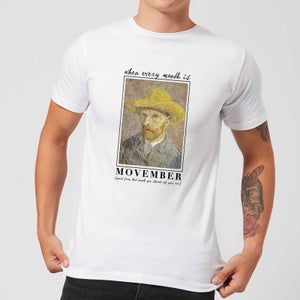 Van Gogh Movember T-Shirt - White