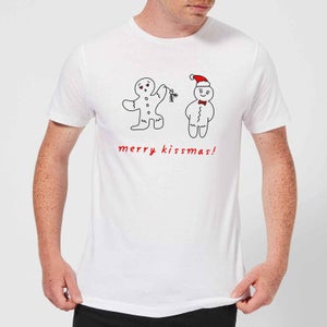 Merry Kissmas Men's T-Shirt - White