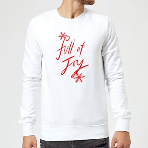 Full Of Joy Sweatshirt - White